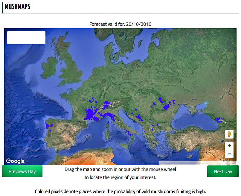 MushMap Europe